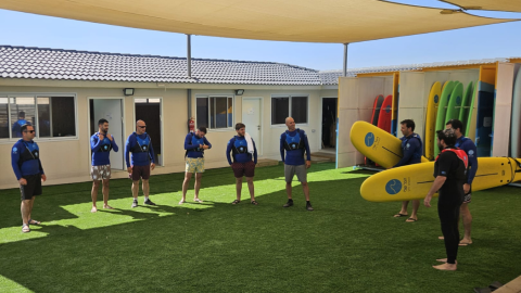 מהים חזרה אל השגרה: סדנת גלישה חדשה למילואימניקים בשדות נגב